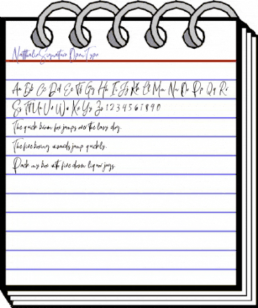 Natthalie Signature Regular animated font preview Natthalie Signature Regular animated font preview
