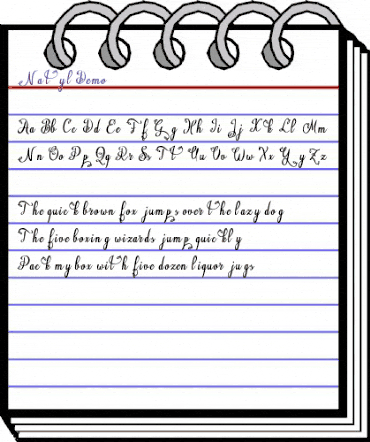 Natyl Demo animated font preview