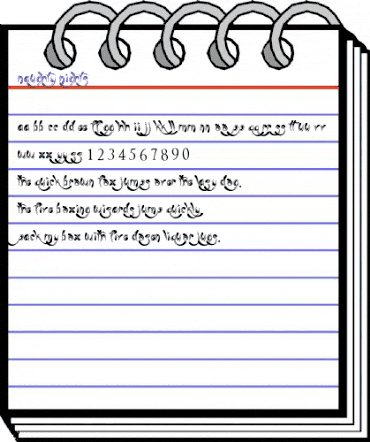 Naughty Nights Regular animated font preview Naughty Nights Regular animated font preview