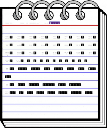 N.E. HTML Regular animated font preview N.E. HTML Regular animated font preview