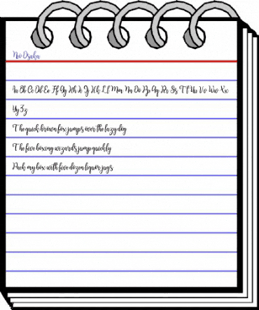 Neo Osaka Regular animated font preview