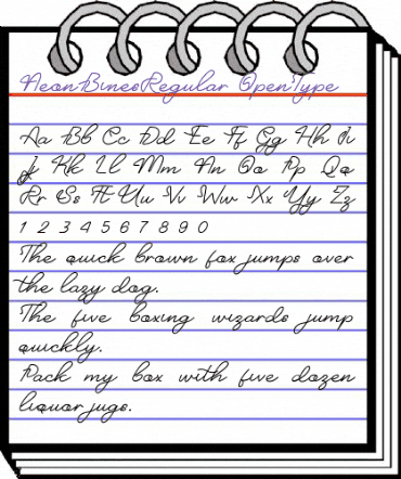 Neon Bines Regular animated font preview