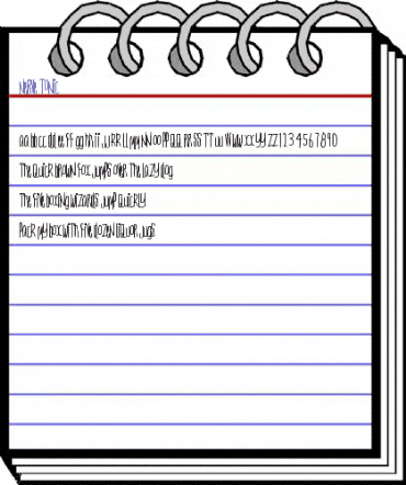 Nerve Tonic Regular animated font preview