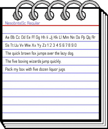 Nesobrite Semi-Condensed animated font preview Nesobrite Semi-Condensed animated font preview