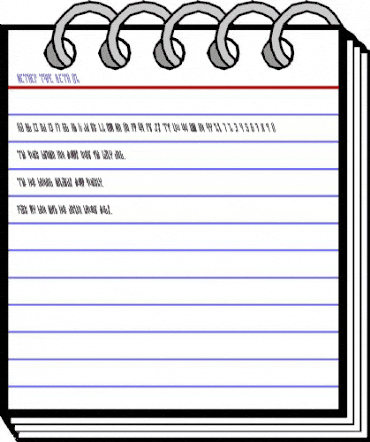 NETHER TYPE BETA 002 Reverse Regular animated font preview