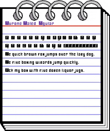 NeuroneScaled Regular animated font preview NeuroneScaled Regular animated font preview