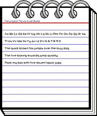 Neuropol Nova Cnd Bold animated font preview Neuropol Nova Cnd Bold animated font preview