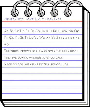 Neutra Text Light SC Alt Regular animated font preview Neutra Text Light SC Alt Regular animated font preview