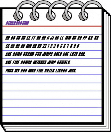 NeutronBomb Regular animated font preview