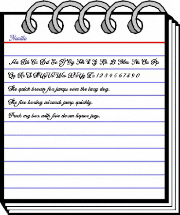 Neville Regular animated font preview Neville Regular animated font preview