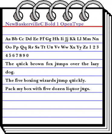 NewBaskervilleC Bold animated font preview NewBaskervilleC Bold animated font preview
