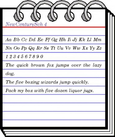 NewCenturySch 4 Regular animated font preview NewCenturySch 4 Regular animated font preview