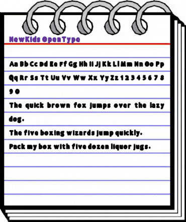 NewKids Regular animated font preview NewKids Regular animated font preview