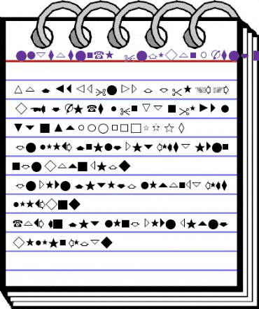 Newspaper Pi Regular animated font preview Newspaper Pi Regular animated font preview