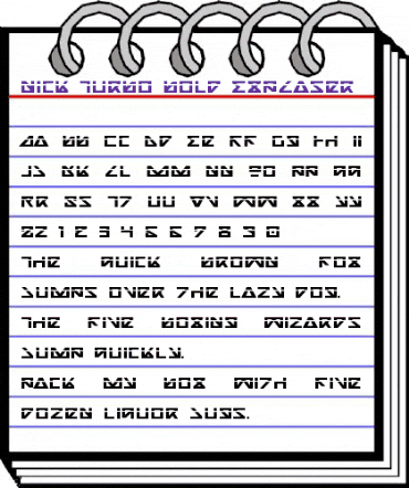 Nick Turbo Bold ExpLaser Bold ExpLaser animated font preview Nick Turbo Bold ExpLaser Bold ExpLaser animated font preview