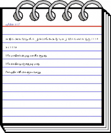 Nightlife Regular animated font preview