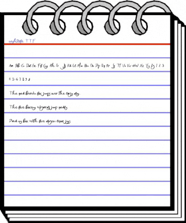 Nightlife Regular animated font preview