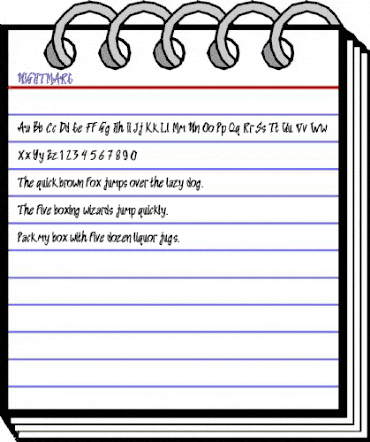 NIGHTMARE Regular animated font preview NIGHTMARE Regular animated font preview