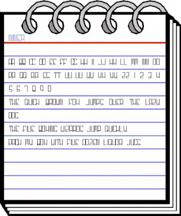 Niner Regular animated font preview