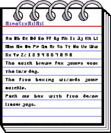 Nine Medium animated font preview Nine Medium animated font preview