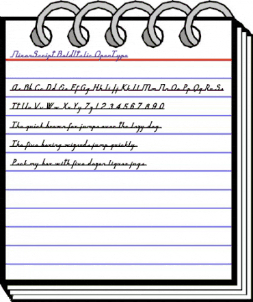 NixonScript BoldItalic animated font preview NixonScript BoldItalic animated font preview