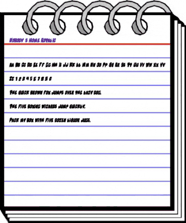 Nobody's Home Rotalic Italic animated font preview Nobody's Home Rotalic Italic animated font preview