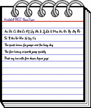 Noifale FREE Regular animated font preview Noifale FREE Regular animated font preview