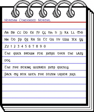 Norman-Condensed Normal animated font preview Norman-Condensed Normal animated font preview