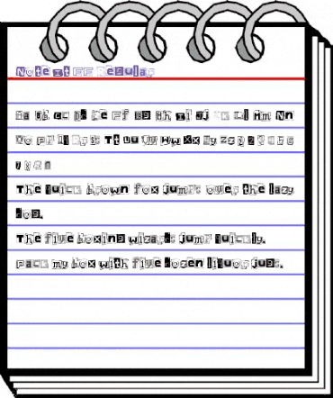 Note It FF Regular animated font preview Note It FF Regular animated font preview