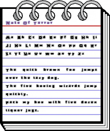 New Regular animated font preview