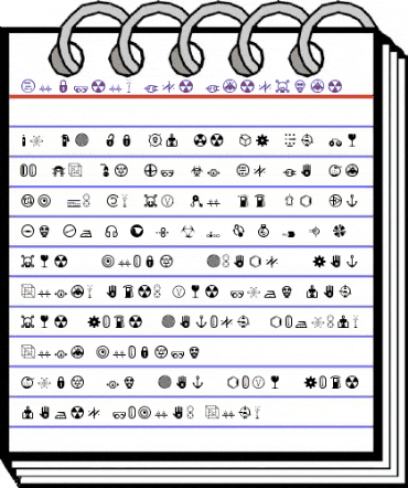 Nucleus One animated font preview