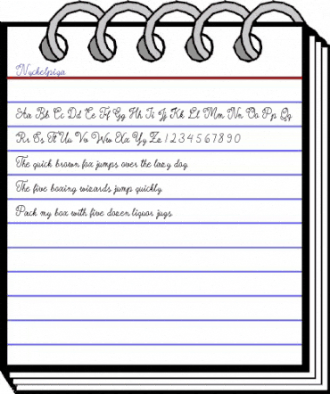 Nyckelpiga Regular animated font preview