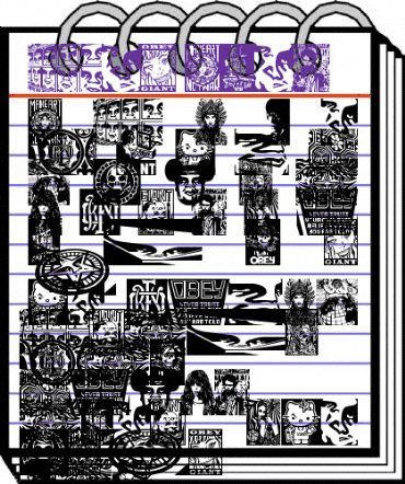 ObeyFaves Regular animated font preview ObeyFaves Regular animated font preview