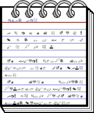 Ocean_Iacy Regular animated font preview