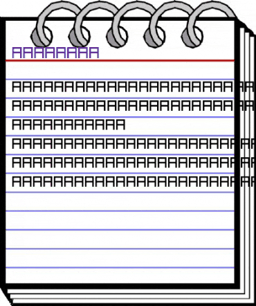 ocr-deca Regular animated font preview