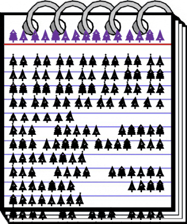 oh christmas ding Regular animated font preview