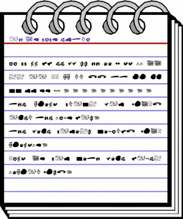 Oh My Baby Extra Regular animated font preview