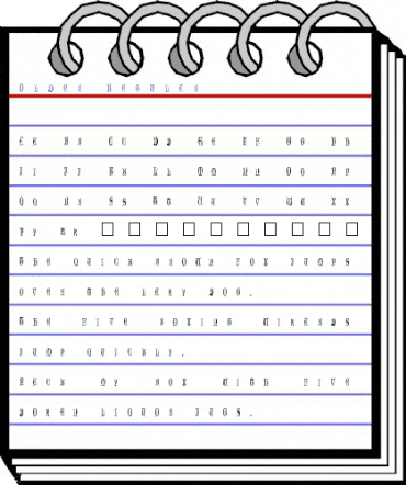 Older Regular Normal animated font preview Older Regular Normal animated font preview