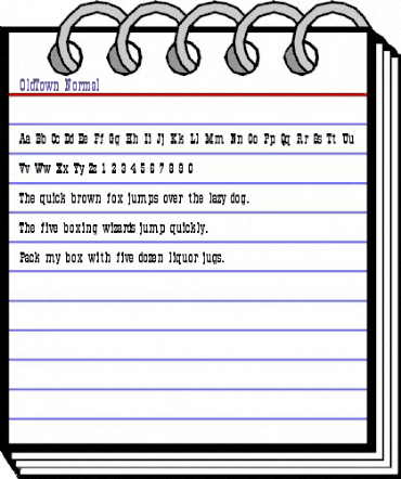 OldTown-Normal Regular animated font preview OldTown-Normal Regular animated font preview