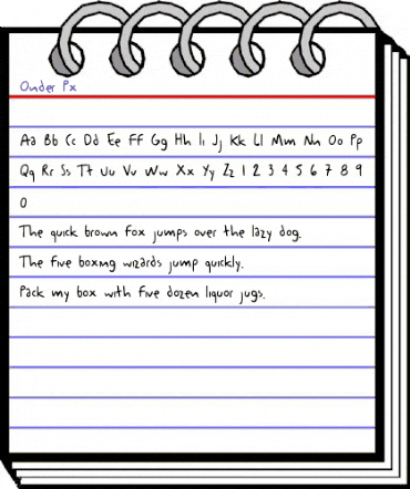 Onder Bold animated font preview Onder Bold animated font preview