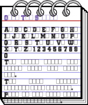 Only The Strong Regular animated font preview