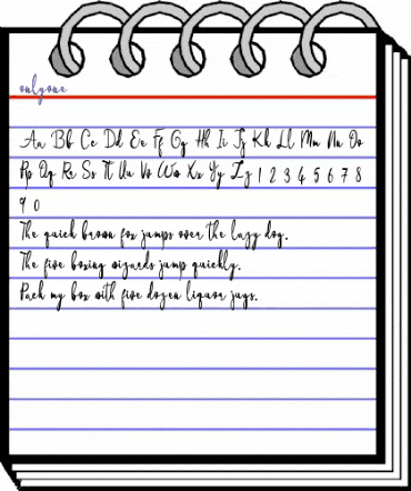 onlyone Regular animated font preview onlyone Regular animated font preview