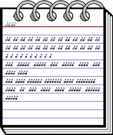 Onpu Regular animated font preview