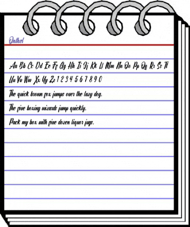 Onthel Regular animated font preview Onthel Regular animated font preview