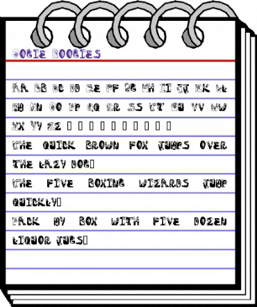 Oogie Boogies Regular animated font preview Oogie Boogies Regular animated font preview