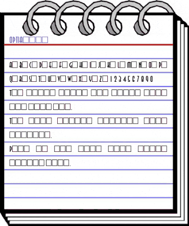OPTIAsian Regular animated font preview OPTIAsian Regular animated font preview