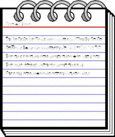 Orbits Thin animated font preview Orbits Thin animated font preview