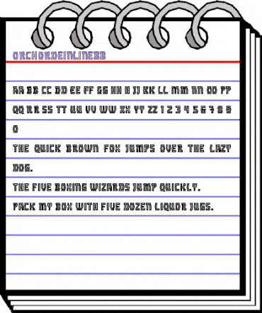 Orc Horde Inline BB Regular animated font preview Orc Horde Inline BB Regular animated font preview