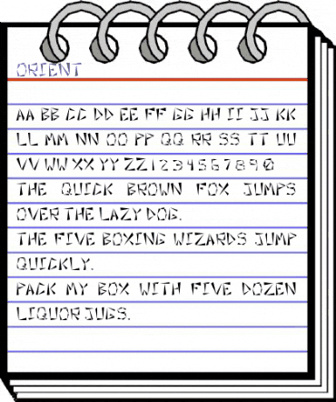 New Regular animated font preview New Regular animated font preview