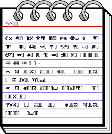 Orky 1 animated font preview